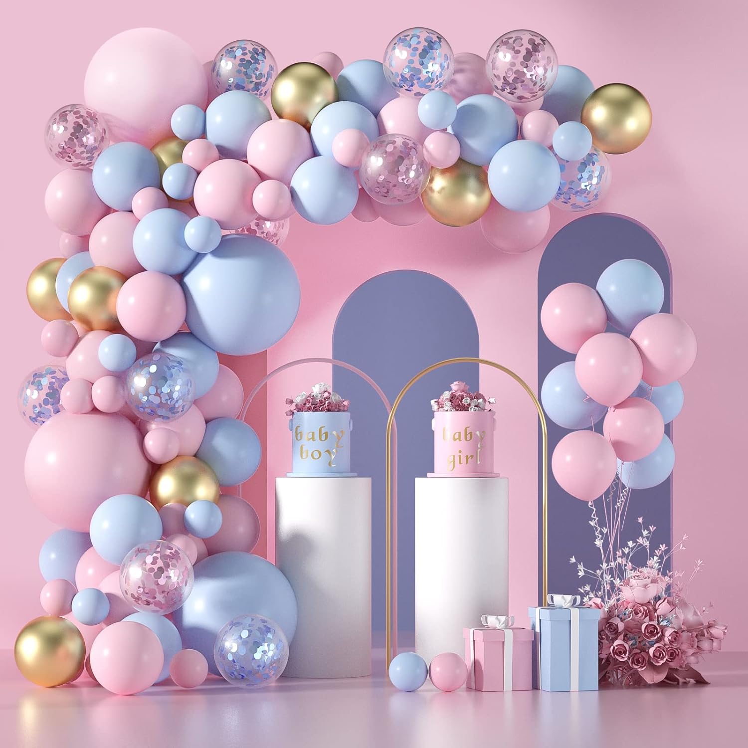 Decoración con globos